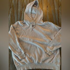 Nike Women’s Hoodie Light Purple Size Large Swoosh In The Middle